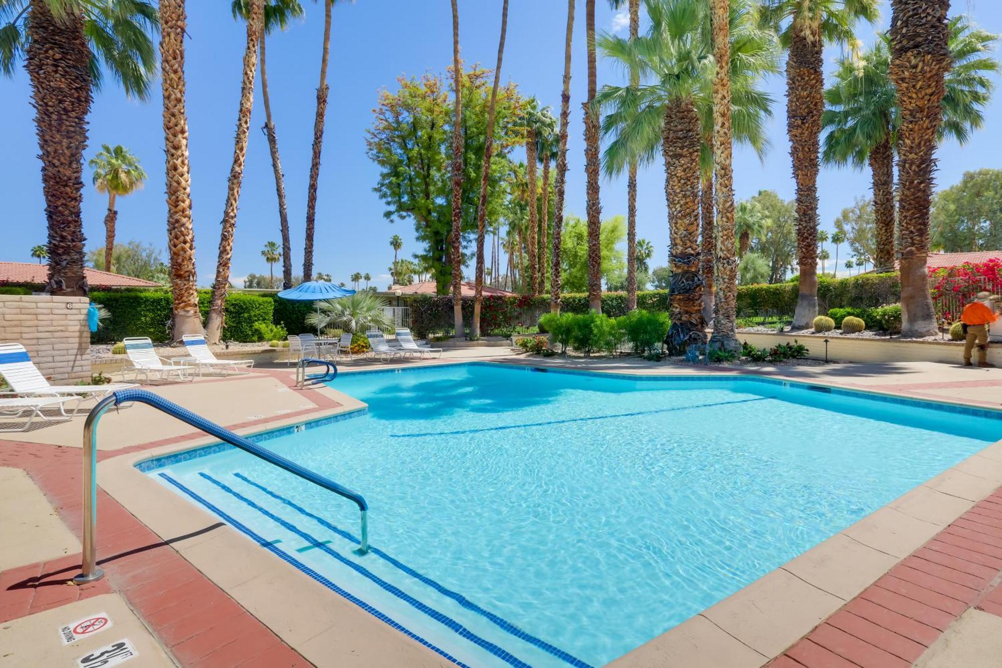 Sunny Palm Springs Haven Fenced Patio, 6 Pools! Apartment Exterior photo